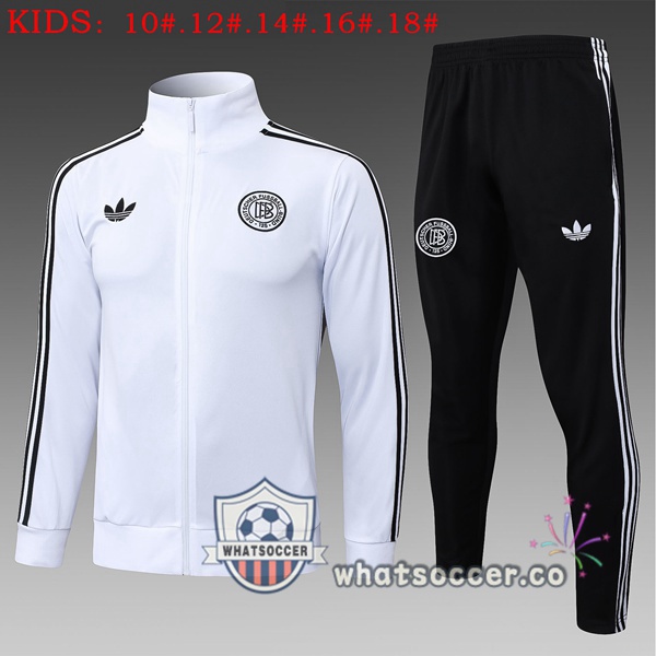 Training Jacket Germany Kids White 2025-2026