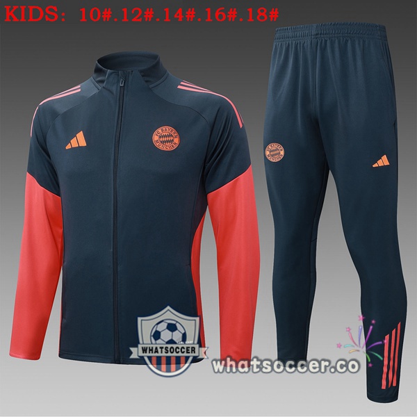 Training Jacket Bayern Munich Kids Gray 2025-2026