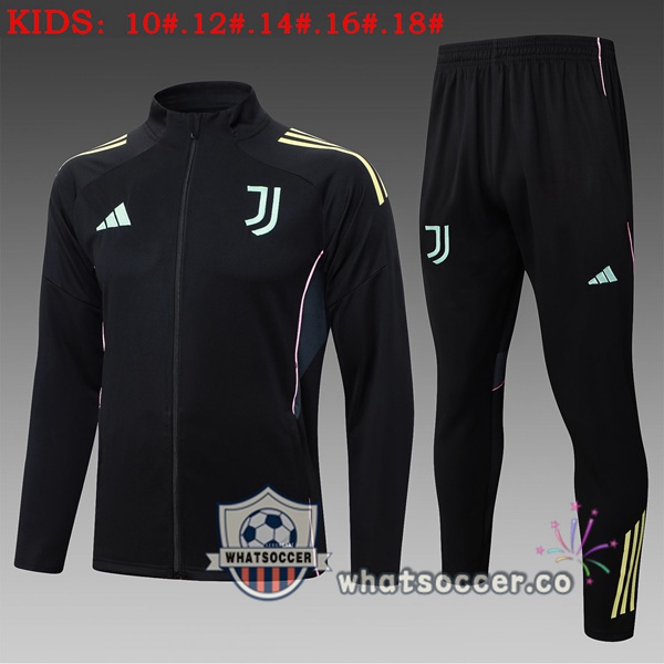 Training Jacket Juventus Kids Black 2025-2026