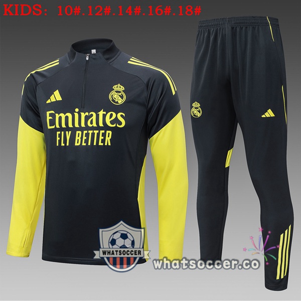 Training Wear Real Madrid Kids Gray 2025-2026