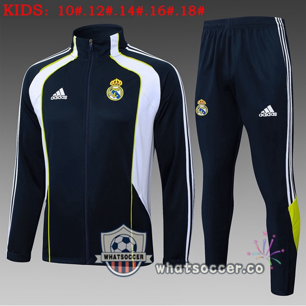 Training Jacket Real Madrid Kids Blue Royal 2025-2026