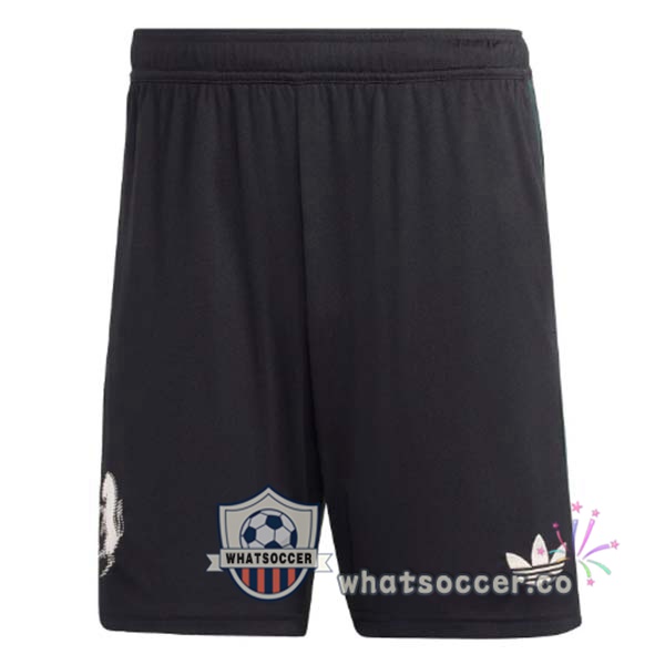 Juventus Third Soccer Shorts Black 2025-2026