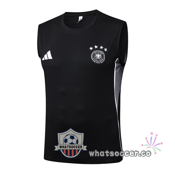 Germany Soccer Vest Black 2025-2026
