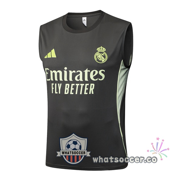 Real Madrid Soccer Vest Green 2025-2026