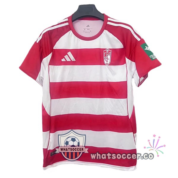 Granada CF Home Soccer Jerseys Red White 2025-2026