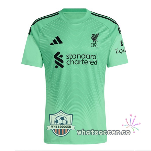 FC Liverpool Goalkeeper Soccer JerseysGreen 2025-2026
