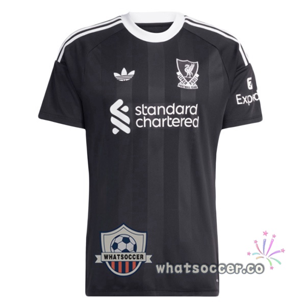 FC Liverpool Goalkeeper Soccer JerseysBlack 2025-2026