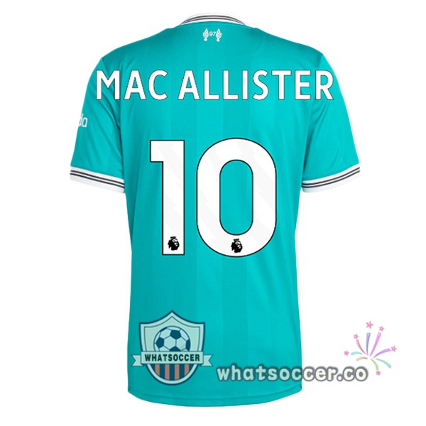 FC Liverpool (MAC ALLISTER 10) Third Soccer Jerseys Green 2025-2026