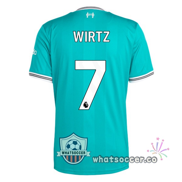 FC Liverpool (WIRTZ 7) Third Soccer Jerseys Green 2025-2026
