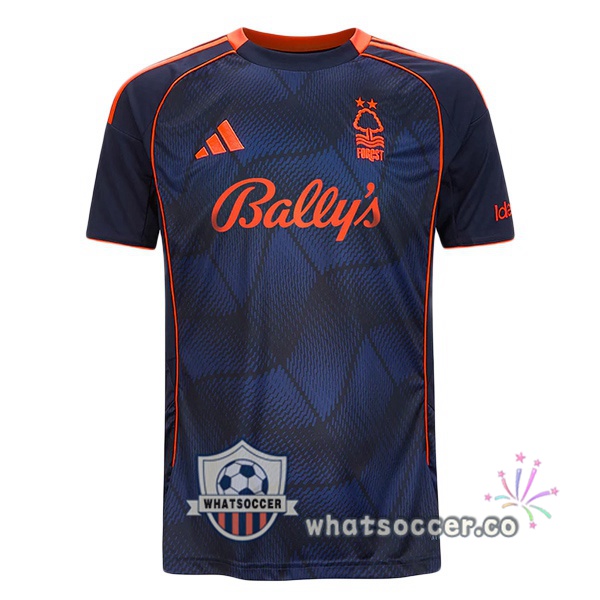 Nottingham Forest Third Soccer Jerseys Black 2025-2026