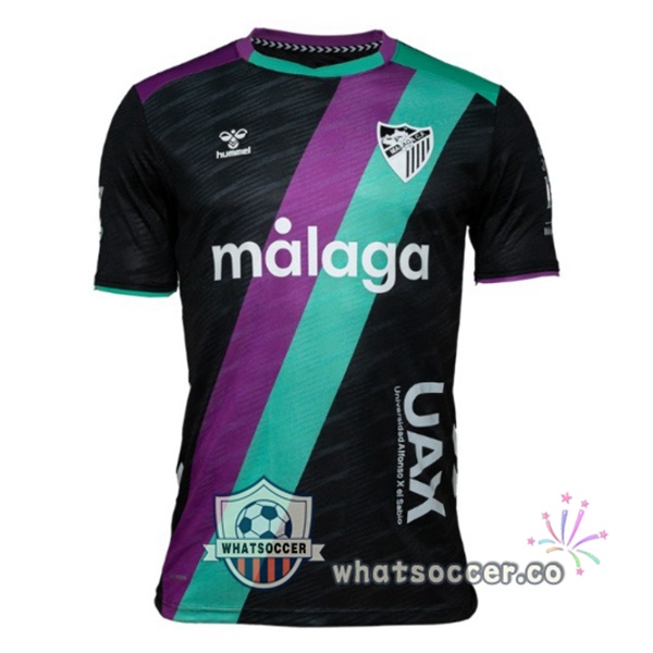 Malaga Away Soccer Jerseys Black 2025-2026