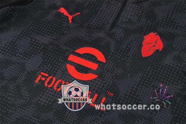 Training Wear AC Milan Black 2025-2026