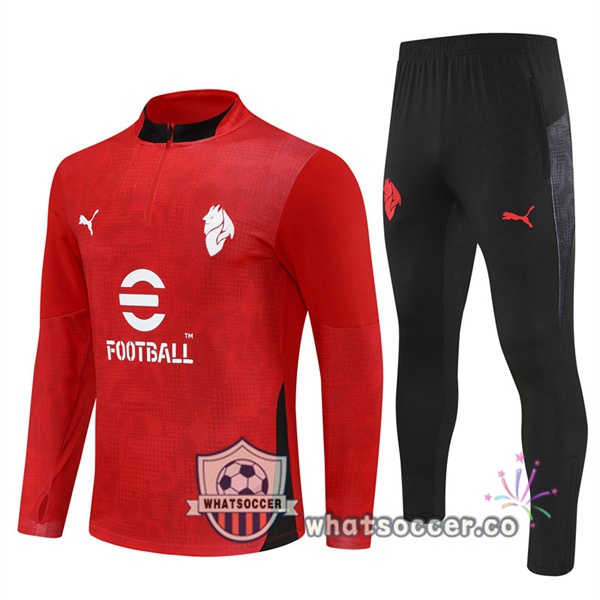 Training Wear AC Milan Red 2025-2026
