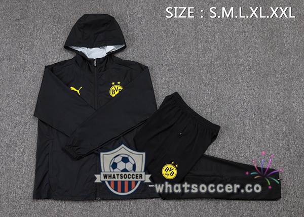 Tracksuit - Windbreaker Dortmund BVB Black 2025-2026