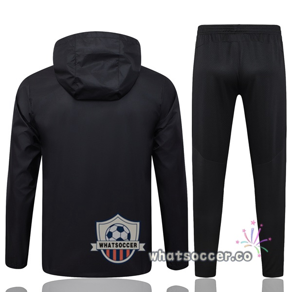 Tracksuit - Windbreaker AC Milan Black 2025-2026