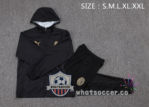 Tracksuit - Windbreaker AC Milan Black 2025-2026