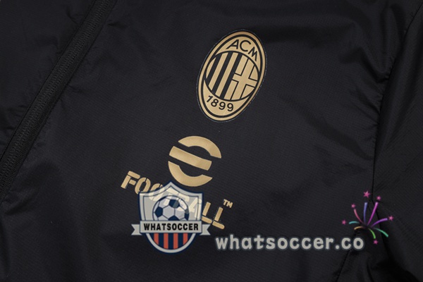 Tracksuit - Windbreaker AC Milan Black 2025-2026