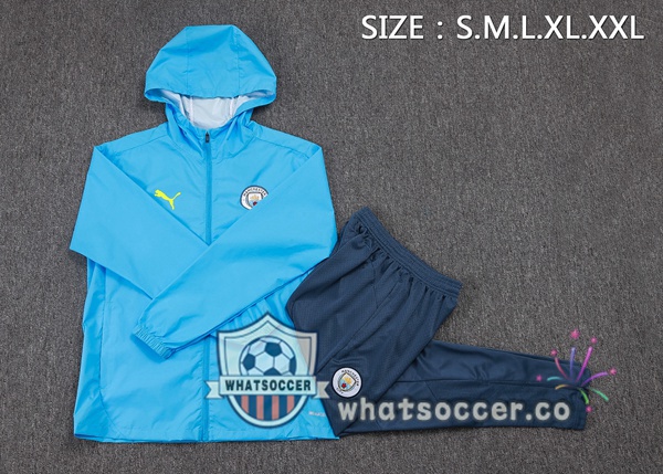 Tracksuit - Windbreaker Manchester City Blue 2025-2026