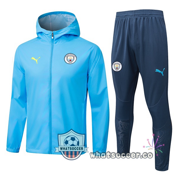 Tracksuit - Windbreaker Manchester City Blue 2025-2026