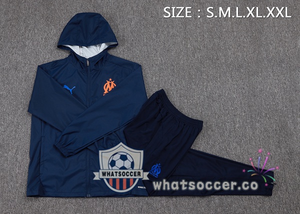 Tracksuit - Windbreaker Olympique de Marseille Blue Royal 2025-2026