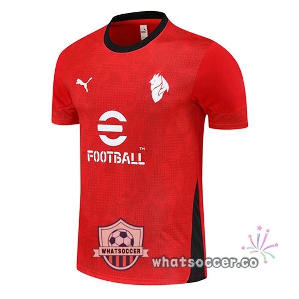 AC Milan Training T-Shirts Red 2025-2026