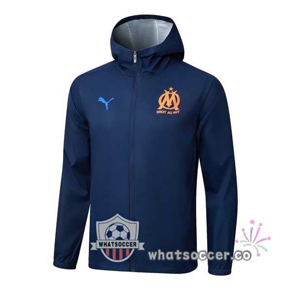 Windbreaker Olympique de Marseille Blue Royal 2025-2026