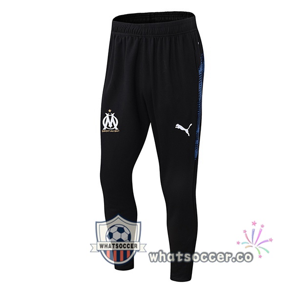 Olympique de Marseille Soccer Pants Black 2025-2026