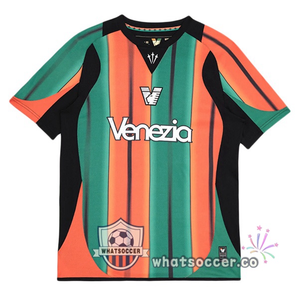 Venezia FC Third Soccer Jerseys Green Orange 2025-2026