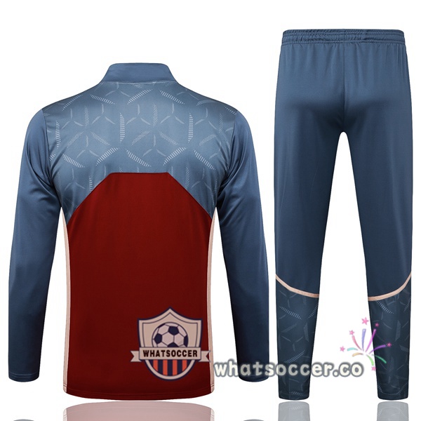 Training Wear Sao Paulo FC Red Gray 2025-2026