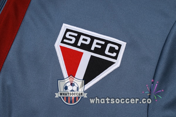 Training Wear Sao Paulo FC Red Gray 2025-2026
