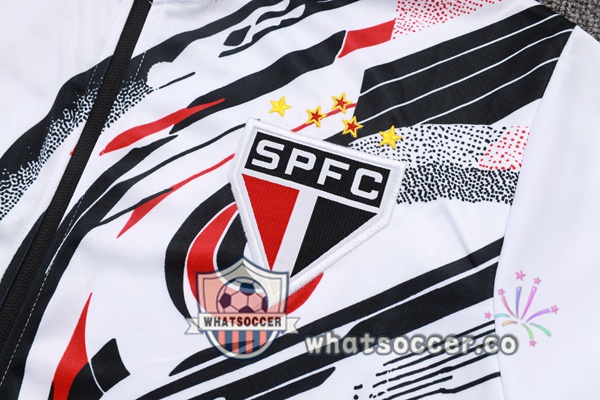 Training Jacket Sao Paulo FC White 2025-2026