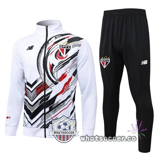 Training Jacket Sao Paulo FC White 2025-2026