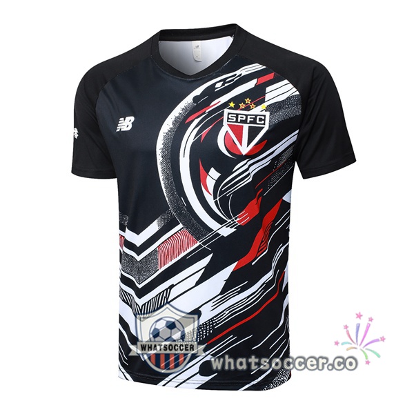 Sao Paulo FC Training T-Shirts Black 2025-2026