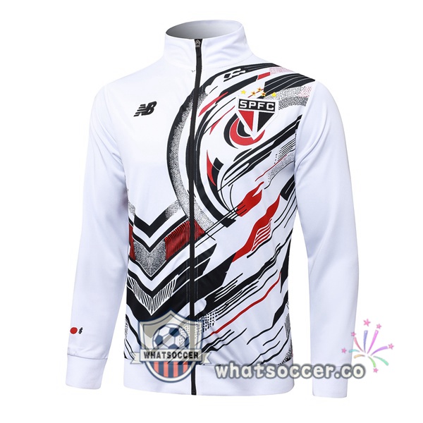 Soccer Jacket Sao Paulo FC White 2025-2026