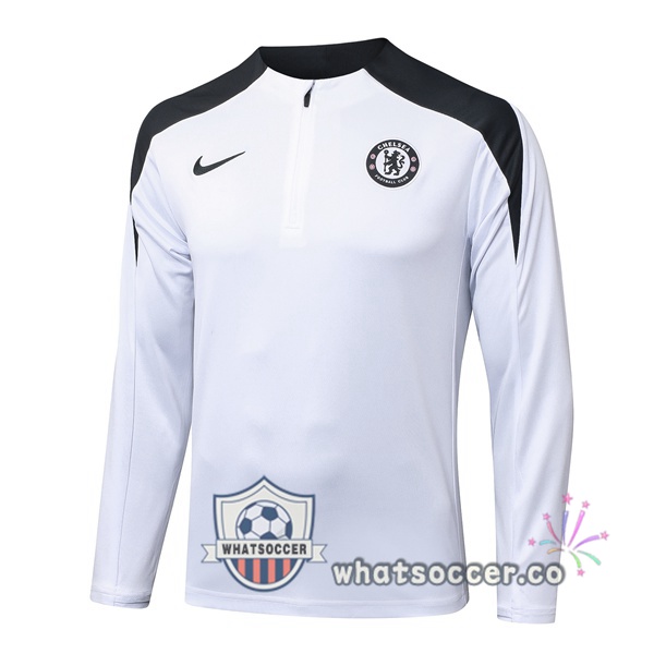 Soccer Sweater FC Chelsea White 2025-2026