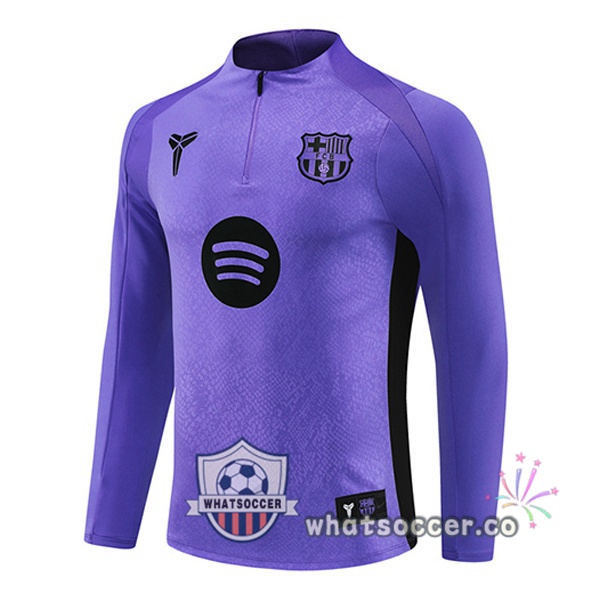 Soccer Sweater FC Barcelona Purple 2025-2026