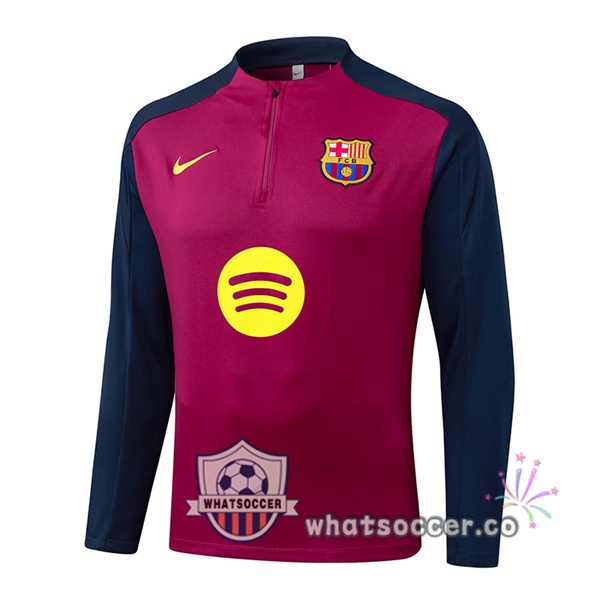 Soccer Sweater FC Barcelona Red Blue Royal 2025-2026