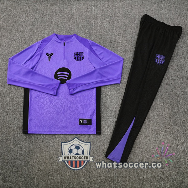 Training Wear FC Barcelona Purple 2025-2026