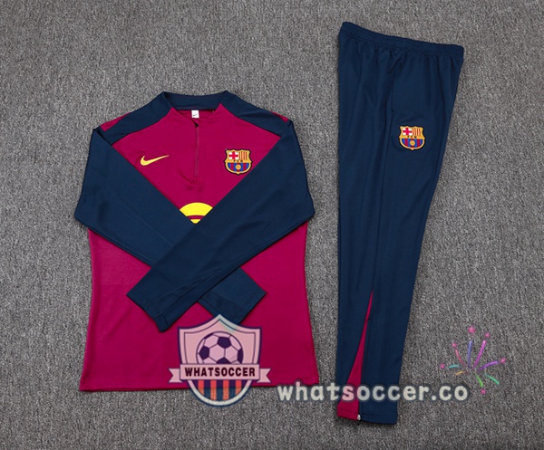 Training Wear FC Barcelona Red Blue Royal 2025-2026