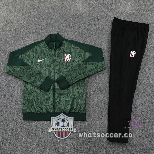 Training Jacket FC Chelsea Green 2025-2026