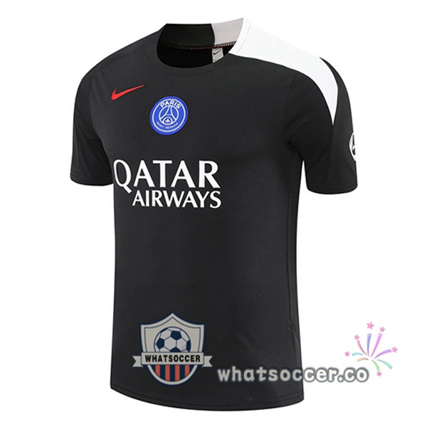 Paris PSG Training T-Shirts Black 2025-2026