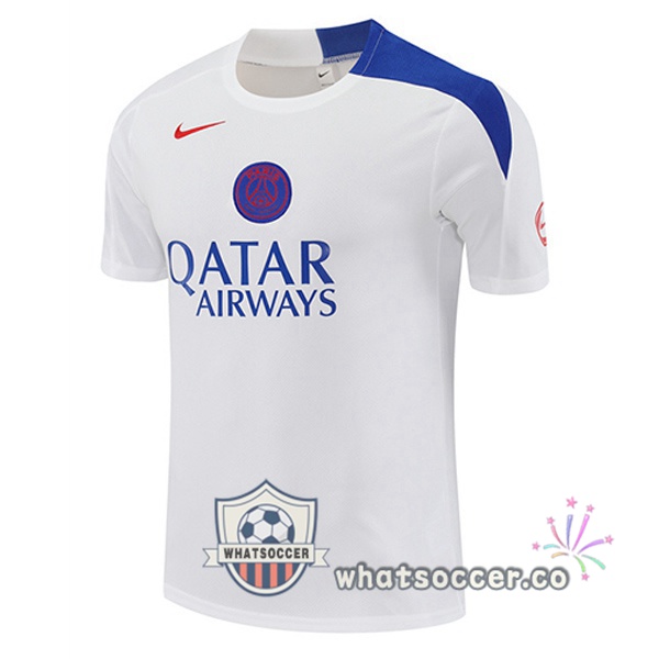 Paris PSG Training T-Shirts White 2025-2026