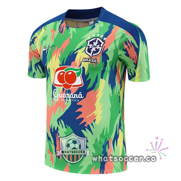 Brazil Training T-Shirts Green 2025-2026