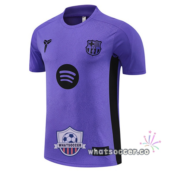 FC Barcelona Training T-Shirts Purple 2025-2026
