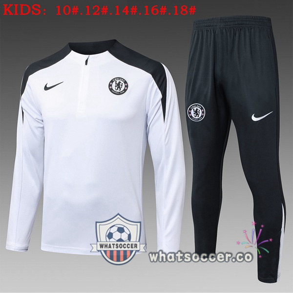 Training Wear FC Chelsea Kids White 2025-2026