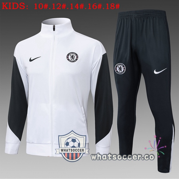 Training Jacket FC Chelsea Kids White 2025-2026