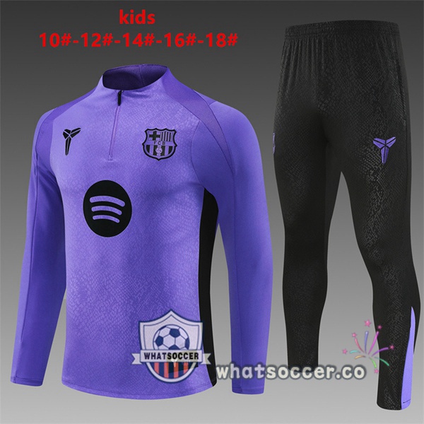 Training Wear FC Barcelona Kids Purple 2025-2026