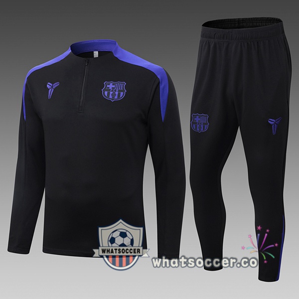 Training Wear FC Barcelona Kids Black 2025-2026