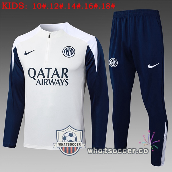 Training Wear Paris PSG Kids White 2025-2026