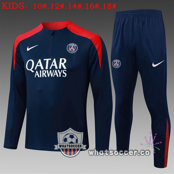 Training Wear Paris PSG Kids Blue Royal 2025-2026